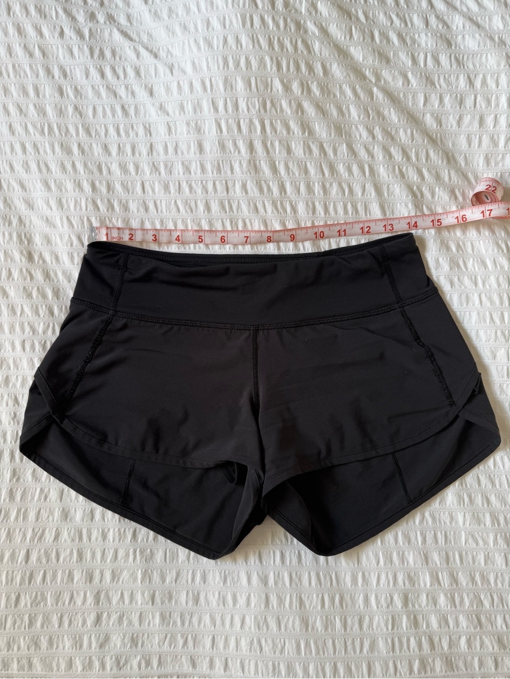 Lululemon Women's Black Athletic Lined Running Shorts Size 4